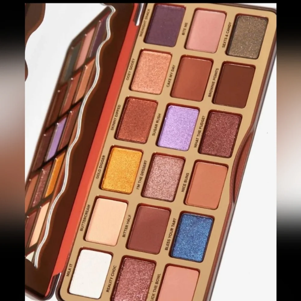 HP🔥Too Faced Better Than Chocolate Cocoa Infused EyeShadow, New w/Defects - Picture 14 of 14